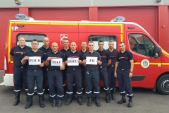 Les sapeurs-pompiers de Amiens Ferry (80)