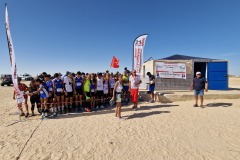 Départ du 21 km pour Mathieu